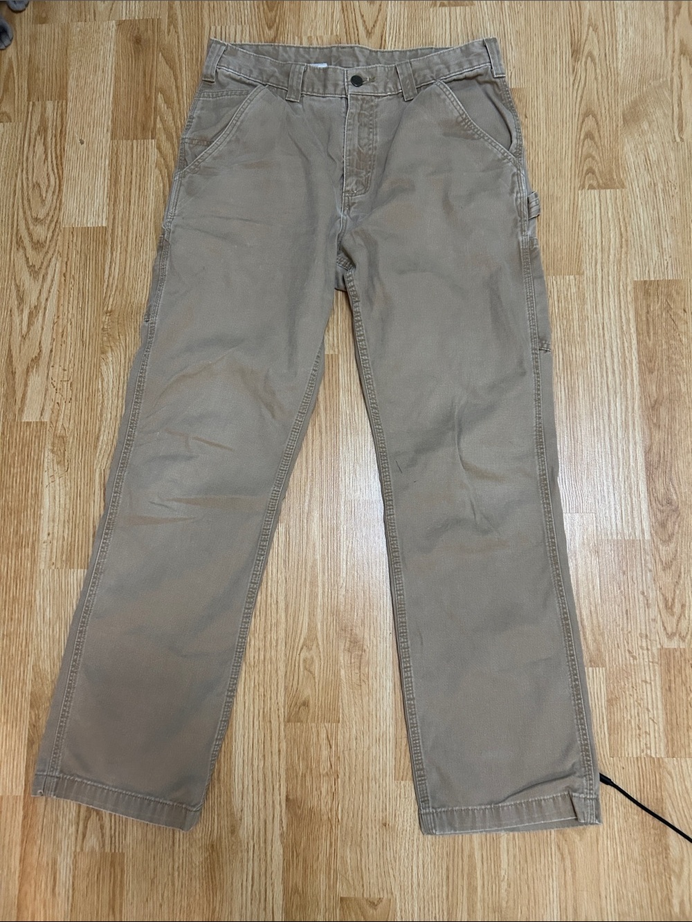 Men's CarharttRelaxed Fit Work Pants - Brown